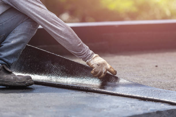 Professional Crawl Space Encapsulation technician working in Dorr, MI